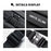 Premium Crossbody Bag with Magnetic Buckle, Fashion Waterproof Sling Bag Black Shoulder Bag for Men Travel Sport